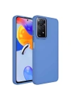 Xiaomi Redmi Note 11S Global Kılıf Metal Çerçeve ve Buton Tasarımlı Silikon Zore Luna Kapak