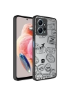 Xiaomi Redmi Note 12 4G Kılıf Aynalı Desenli Kamera Korumalı Parlak Zore Mirror Kapak