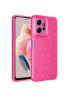 Xiaomi Redmi Note 12 4G Kılıf Kamera Korumalı Simli Lüks Zore Koton Kapak