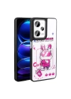 Xiaomi Redmi Note 12 Pro Plus 5G Kılıf Parlayan Kabartmalı İkonik Figürlü Zore Amas Silikon Kapak