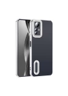 Xiaomi Redmi Note 12S Kılıf Kamera Korumalı Logo Gösteren Zore Omega Kapak