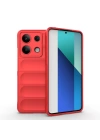 Xiaomi Redmi Note 13 4G Kılıf Esnek TPU Oyuklu Arka Yüzey Tasarımlı Zore Etnik Silikon Kapak