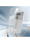 Xiaomi Redmi Note 13 Pro 4G Kılıf Airbagli Takılabilir Askı Aparatlı Zore Snap Silikon Kapak