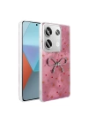 Xiaomi Redmi Note 13 Pro 4G Kılıf Kamera Korumalı Figürlü Zore Ponti Silikon Kapak