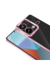 Xiaomi Redmi Note 13 Pro 4G Kılıf Kamera Korumalı Logo Gösteren Zore Omega Kapak