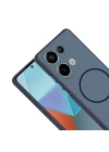 Xiaomi Redmi Note 13 Pro 4G Kılıf M-safe Şarj Özellikli Zore Tea Kapak