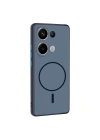 Xiaomi Redmi Note 13 Pro 4G Kılıf M-safe Şarj Özellikli Zore Tea Kapak