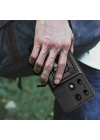 Xiaomi Redmi Note 13 Pro 4G Kılıf Magnetik Standlı Kamera Korumalı Zore Sürgülü Vega Kapak