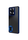 Xiaomi Redmi Note 13 Pro 5G Kılıf Kamera Korumalı Logo Gösteren Zore Omega Kapak