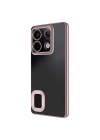 Xiaomi Redmi Note 13 Pro 5G Kılıf Kamera Korumalı Logo Gösteren Zore Omega Kapak
