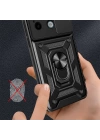 Xiaomi Redmi Note 13 Pro 5G Kılıf Magnetik Standlı Kamera Korumalı Zore Sürgülü Vega Kapak