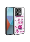 Xiaomi Redmi Note 13 Pro 5G Kılıf Parlayan Kabartmalı İkonik Figürlü Zore Amas Silikon Kapak