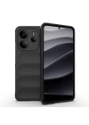 Xiaomi Redmi Note 14 4G Kılıf Esnek TPU Oyuklu Arka Yüzey Tasarımlı Zore Etnik Silikon Kapak