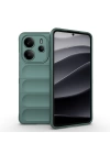 Xiaomi Redmi Note 14 4G Kılıf Esnek TPU Oyuklu Arka Yüzey Tasarımlı Zore Etnik Silikon Kapak