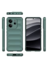 Xiaomi Redmi Note 14 4G Kılıf Esnek TPU Oyuklu Arka Yüzey Tasarımlı Zore Etnik Silikon Kapak