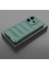 Xiaomi Redmi Note 14 4G Kılıf Esnek TPU Oyuklu Arka Yüzey Tasarımlı Zore Etnik Silikon Kapak