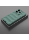 Xiaomi Redmi Note 14 4G Kılıf Esnek TPU Oyuklu Arka Yüzey Tasarımlı Zore Etnik Silikon Kapak