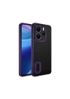Xiaomi Redmi Note 14 4G Kılıf Kamera Korumalı Logo Gösteren Zore Omega Kapak