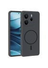 Xiaomi Redmi Note 14 4G Kılıf M-safe Şarj Özellikli Zore Tea Kapak