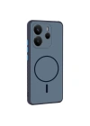 Xiaomi Redmi Note 14 4G Kılıf M-safe Şarj Özellikli Zore Tea Kapak