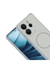 Xiaomi Redmi Note 14 4G Kılıf M-safe Şarj Özellikli Zore Tea Kapak