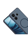 Xiaomi Redmi Note 14 4G Kılıf M-safe Şarj Özellikli Zore Tea Kapak