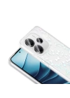 Xiaomi Redmi Note 14 4G Kılıf Şeffaf Figürlü Zore Folk Sert Kapak