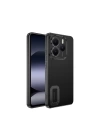 Xiaomi Redmi Note 14 5G Kılıf Kamera Korumalı Logo Gösteren Zore Omega Kapak