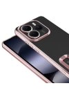 Xiaomi Redmi Note 14 5G Kılıf Kamera Korumalı Logo Gösteren Zore Omega Kapak