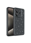 Xiaomi Redmi Note 14 5G Kılıf Kamera Korumalı Simli Lüks Zore Koton Kapak