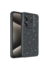 Xiaomi Redmi Note 14 5G Kılıf Kamera Korumalı Simli Lüks Zore Koton Kapak