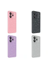 Xiaomi Redmi Note 14 5G Kılıf Kamera Korumalı Simli Lüks Zore Koton Kapak