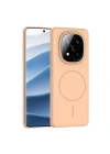 Xiaomi Redmi Note 14 Pro 4G Kılıf M-safe Şarj Özellikli Zore Ruby Sert Kapak