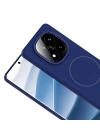 Xiaomi Redmi Note 14 Pro 4G Kılıf M-safe Şarj Özellikli Zore Ruby Sert Kapak