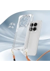 Xiaomi Redmi Note 14 Pro 5G Kılıf Airbagli Takılabilir Askı Aparatlı Zore Snap Silikon Kapak