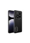 Xiaomi Redmi Note 14 Pro 5G Kılıf Kamera Korumalı Logo Gösteren Zore Omega Kapak