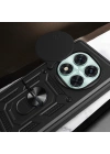 Xiaomi Redmi Note 14 Pro 5G Kılıf Magnetik Standlı Kamera Korumalı Zore Sürgülü Vega Kapak