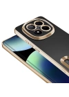 Xiaomi Redmi Note 14 Pro Plus Kılıf Kamera Korumalı Logo Gösteren Zore Omega Kapak