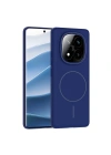Xiaomi Redmi Note 14 Pro Plus Kılıf M-safe Şarj Özellikli Zore Ruby Sert Kapak
