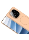 Xiaomi Redmi Note 14 Pro Plus Kılıf M-safe Şarj Özellikli Zore Ruby Sert Kapak