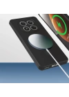 Xiaomi Redmi Note 15 5G Kılıf M-safe Şarj Özellikli Standlı Zore Samara Kapak
