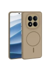 Xiaomi Redmi Note 15 5G Kılıf M-safe Şarj Özellikli Zore Tea Kapak