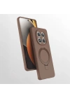 Xiaomi Redmi Note 15 Pro Plus Kılıf M-safe Şarj Özellikli Standlı Zore Samara Kapak