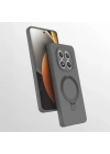 Xiaomi Redmi Note 15 Pro Plus Kılıf M-safe Şarj Özellikli Standlı Zore Samara Kapak