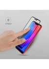 Xiaomi Redmi Note 6 Pro Zore Kenarları Kırılmaya Dayanıklı Cam Ekran Koruyucu