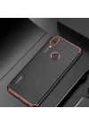 Xiaomi Redmi Note 7 Kılıf Zore Dört Köşeli Lazer Silikon Kapak