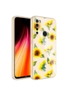 Xiaomi Redmi Note 8 Kılıf Kamera Korumalı Desenli Sert Silikon Zore Epoksi Kapak