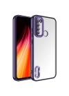 Xiaomi Redmi Note 8 Kılıf Kamera Korumalı Logo Gösteren Zore Omega Kapak