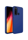 Xiaomi Redmi Note 8 Kılıf Metal Çerçeve ve Buton Tasarımlı Silikon Zore Luna Kapak