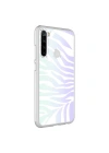 Xiaomi Redmi Note 8 Kılıf Zore M-Blue Desenli Kapak